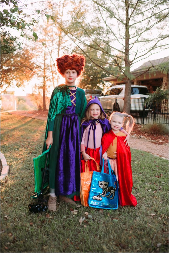 OUR DIY Hocus Pocus Sanderson Sisters costumes! - Life With Littles